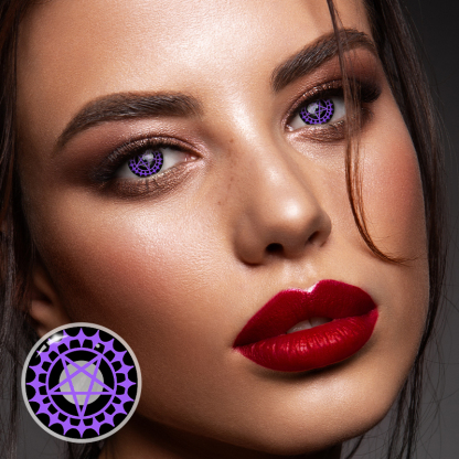 Ciel's Contract Purple - 1 Year, 2 lenses