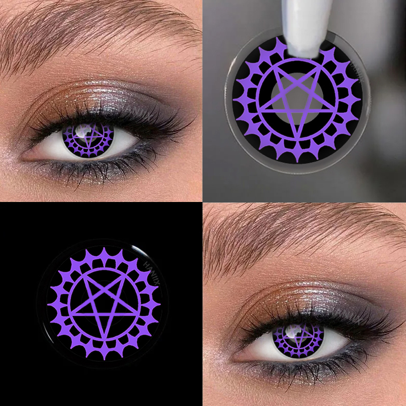 Ciel's Contract Purple - 1 Year, 2 lenses