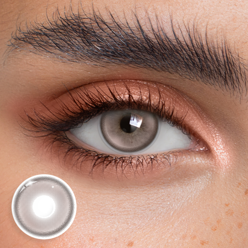 Hourglass Brown - 1 Year, 2 lenses