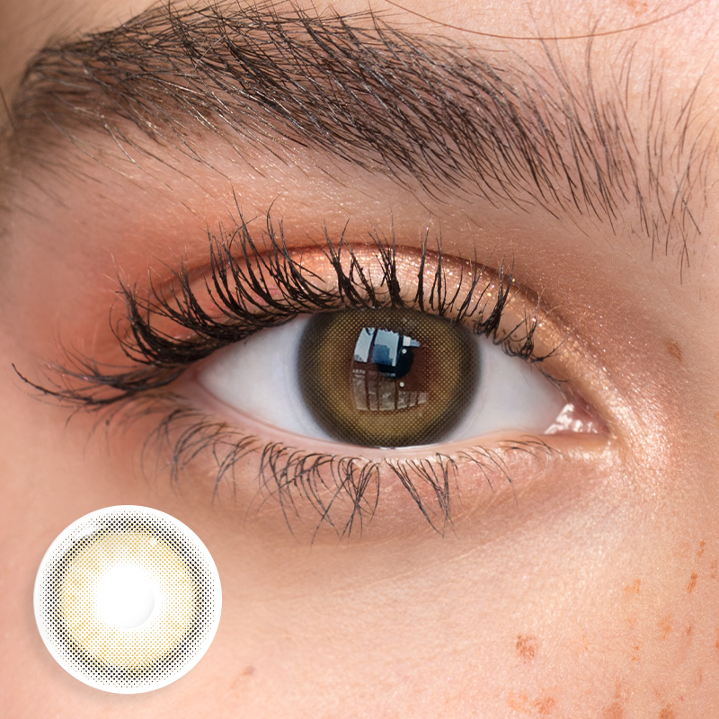 Hush Brown - 1 Month, 2 lenses