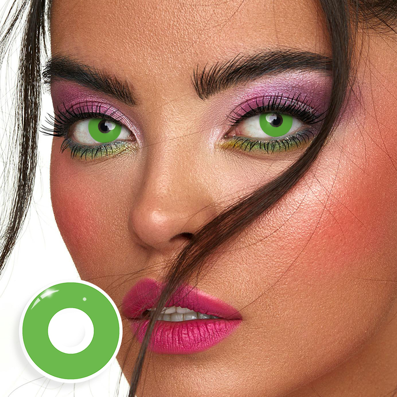 Block Green - 1 Year, 2 lenses