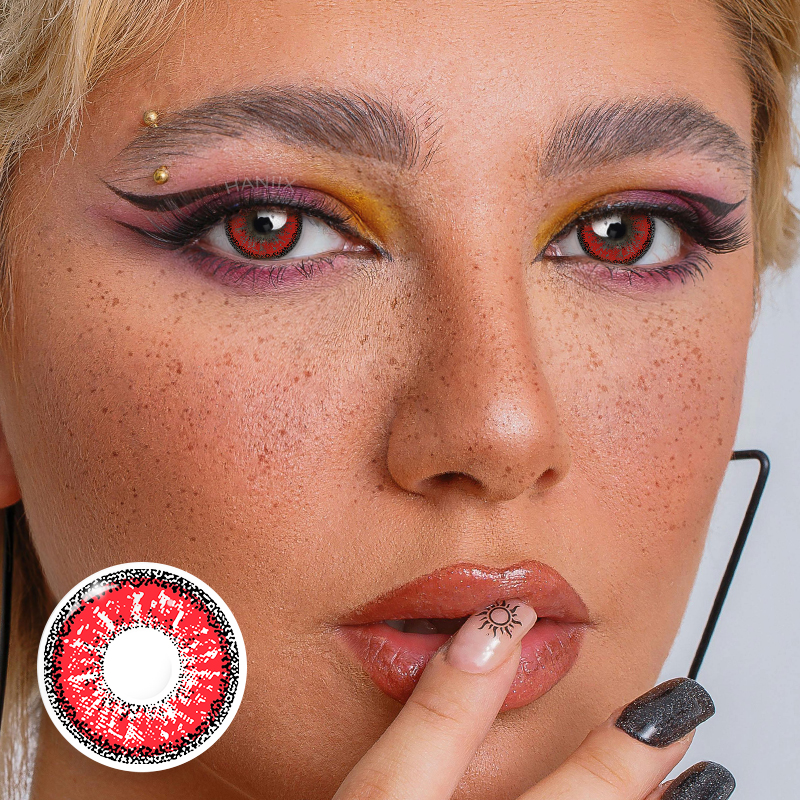 Anime Red - 1 Year, 2 lenses