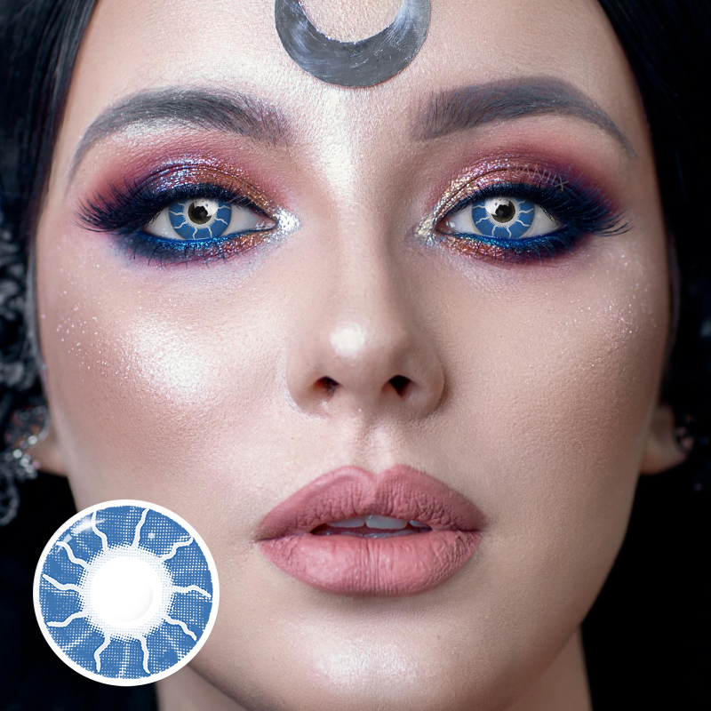 Anime Flash Blue - 1 Year, 2 lenses