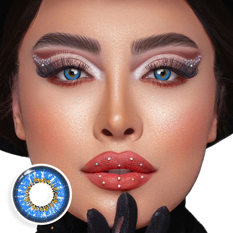 Anime Blue - 1 Year, 2 lenses