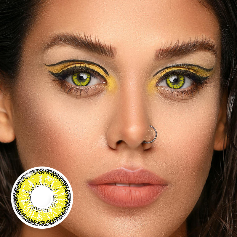 Anime Yellow - 1 Year, 2 lenses