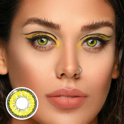 Anime Yellow - 1 Year, 2 lenses