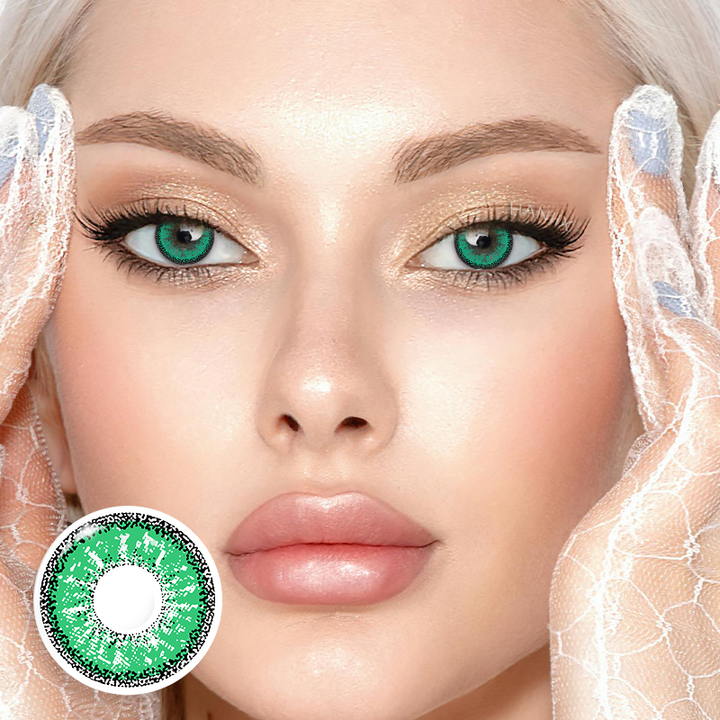 Anime Green - 1 Year, 2 lenses