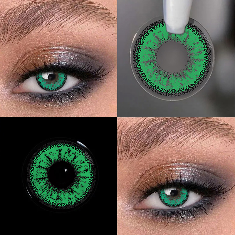Anime Green - 1 Year, 2 lenses