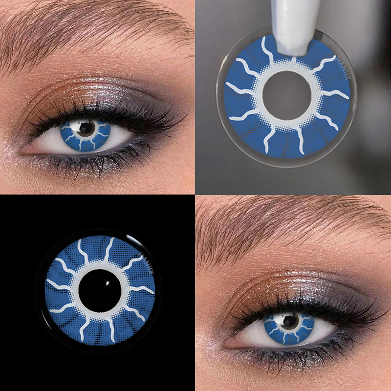 Anime Flash Blue - 1 Year, 2 lenses