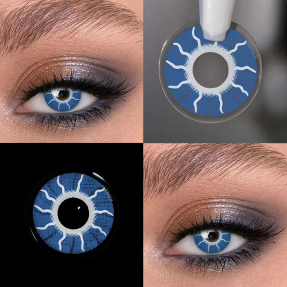 Anime Flash Blue - 1 Year, 2 lenses