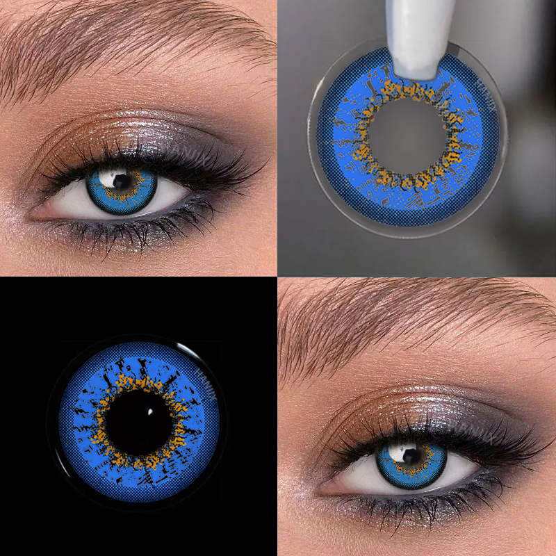 Anime Blue - 1 Year, 2 lenses