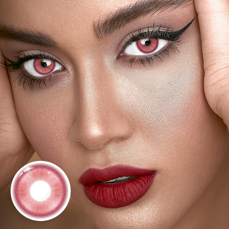 Lolly Red Costume 1 Year Colored Contacts – HANIIX
