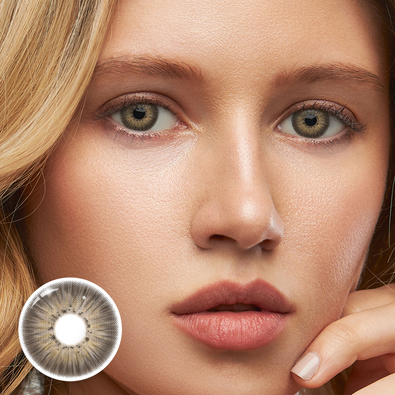 Iceland Brown Natural 1 Year Colored Contacts – HANIIX