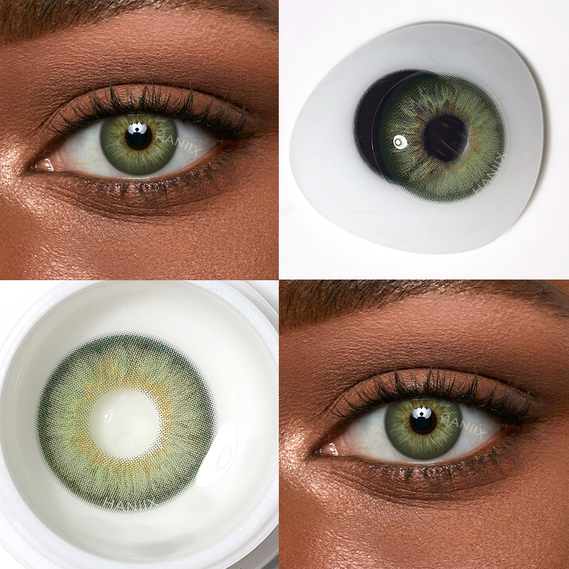 Miami Green Natural Look 6 Months Colored Contacts – HANIIX