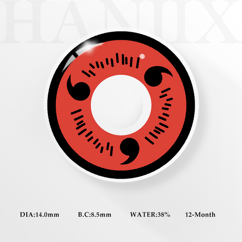 3 Tomoe Sharingan - 1 Year, 2 lenses