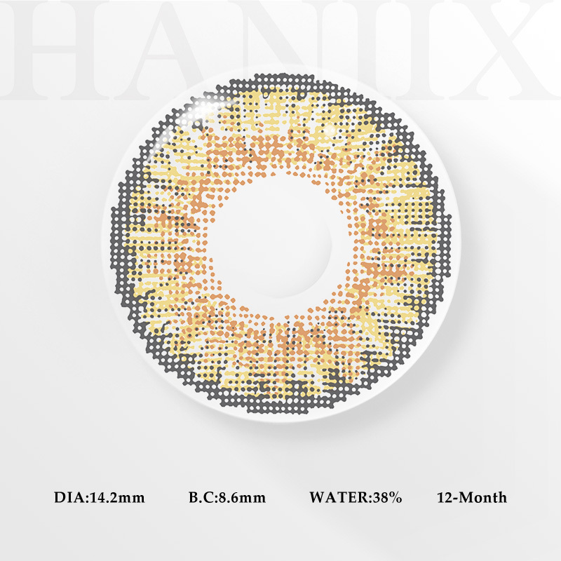 3 Tone Brown - 1 Year, 2 lenses