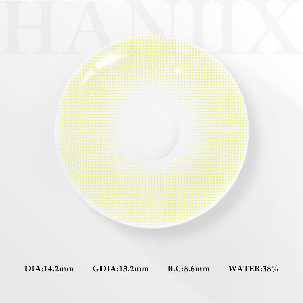 Aurora Crystal Green - Yearly, 2 lenses