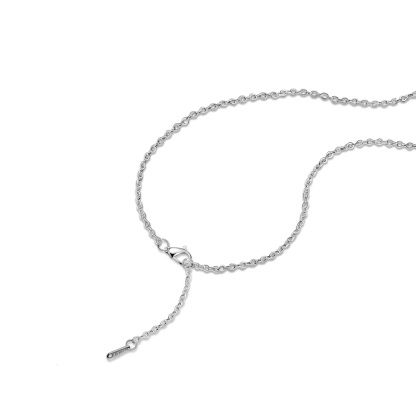 Glitter Hand-Painted Eye Pendant Necklace