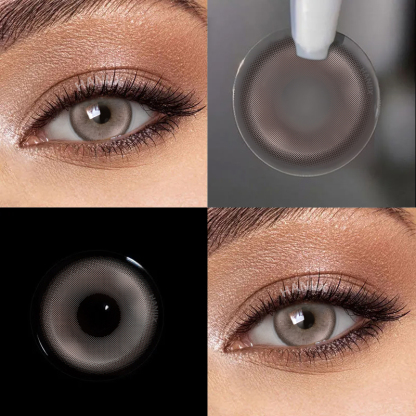 Hourglass Brown - 1 Year, 2 lenses