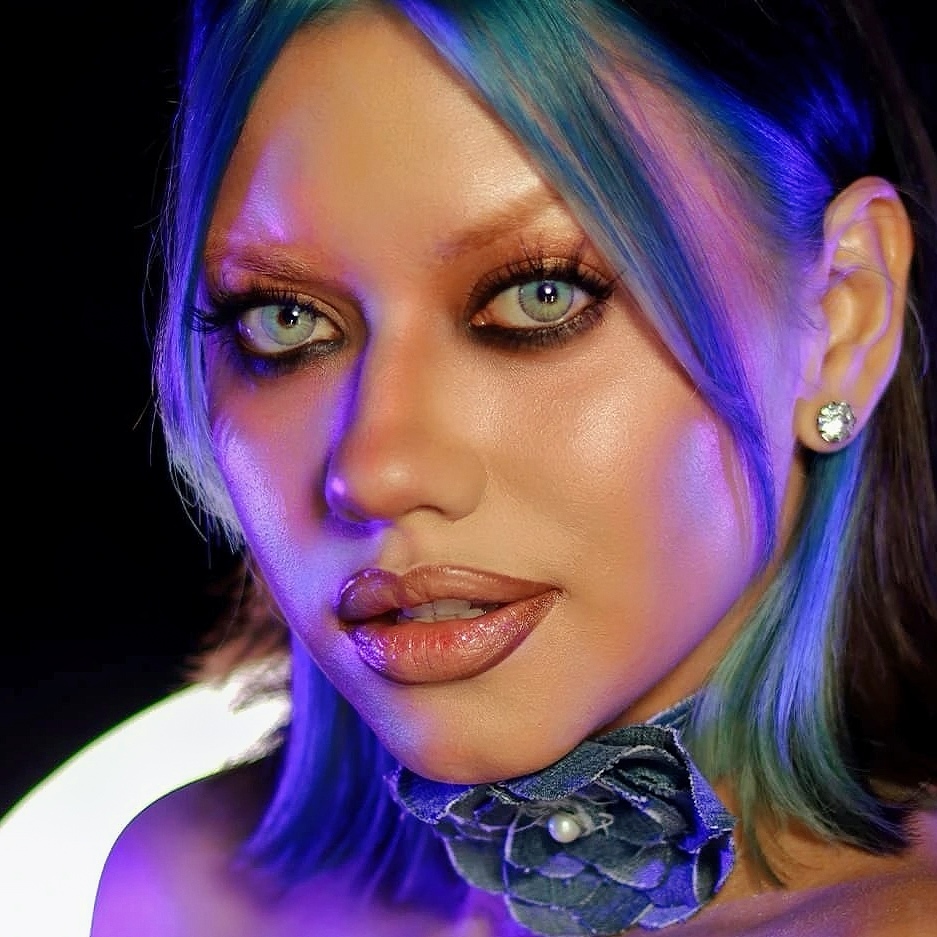 Margarita Blue Grey - 1 Year, 2 lenses