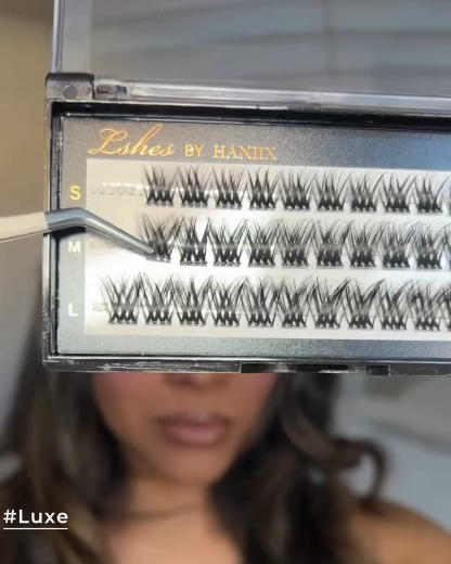 Soft & Wispy LUXE 1 Step Pre-glued Lash Clusters