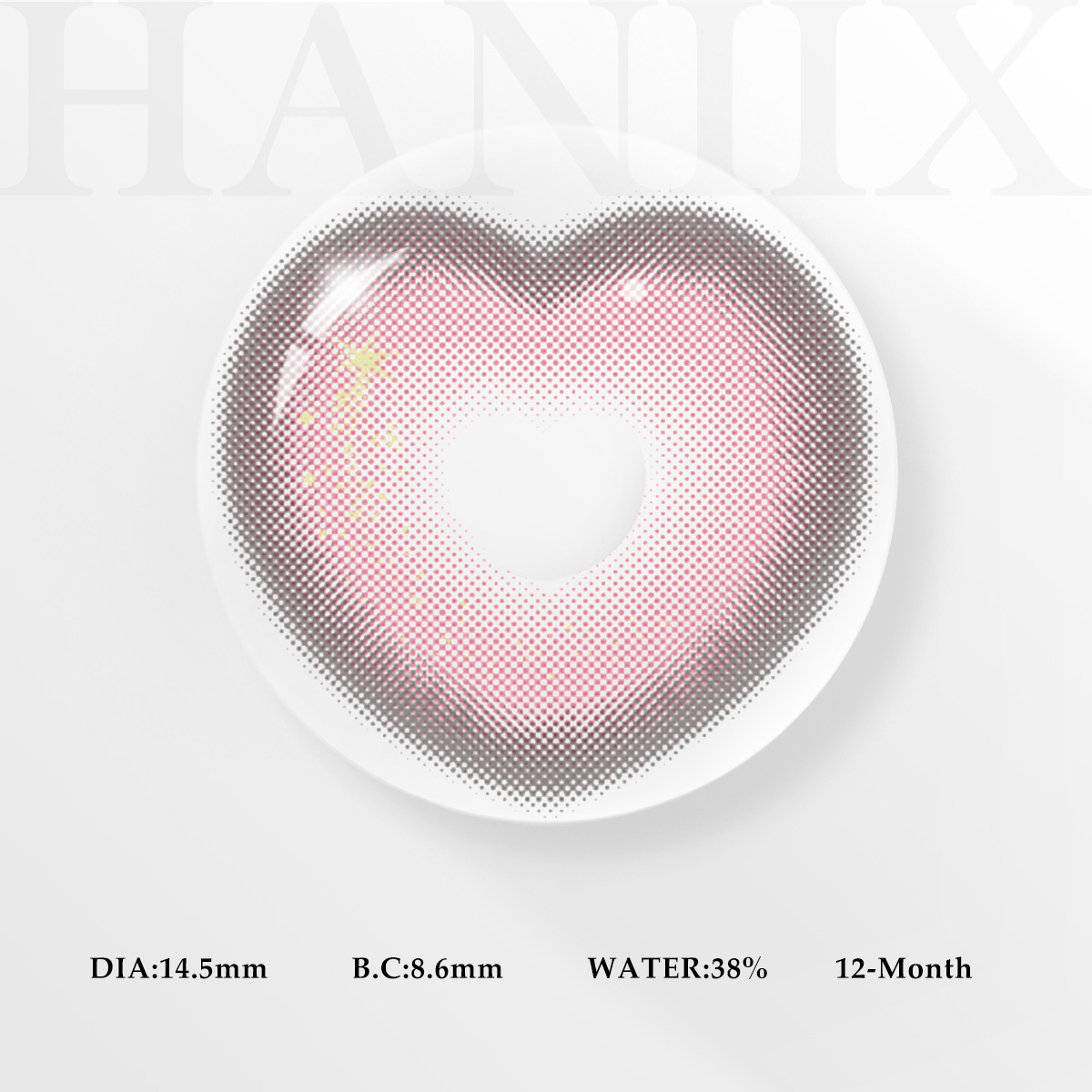 Tender Pink Brown - Yearly, 2 lenses