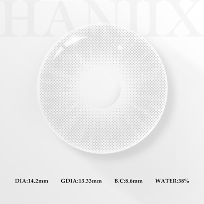 Hidrocor Lcy Grey - Yearly, 2 lenses