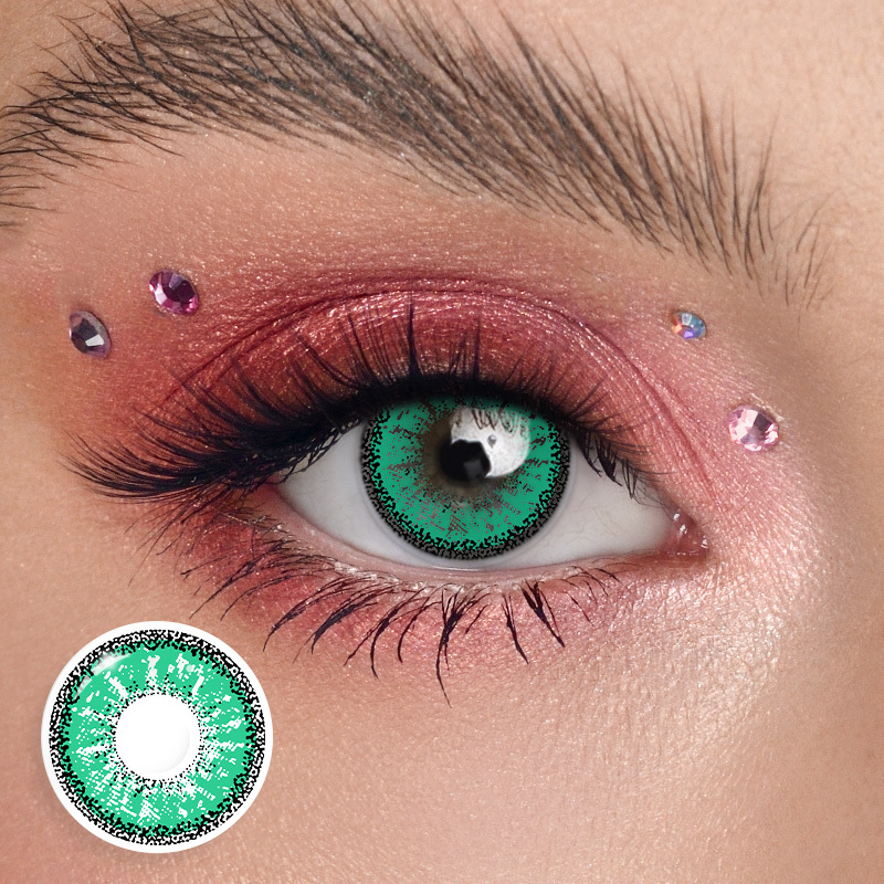 Anime Green - 1 Year, 2 lenses