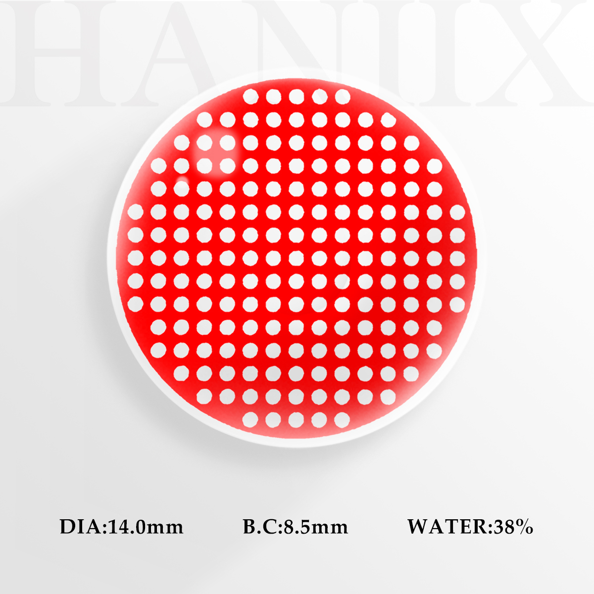 Mesh Red - Yearly, 2 lenses