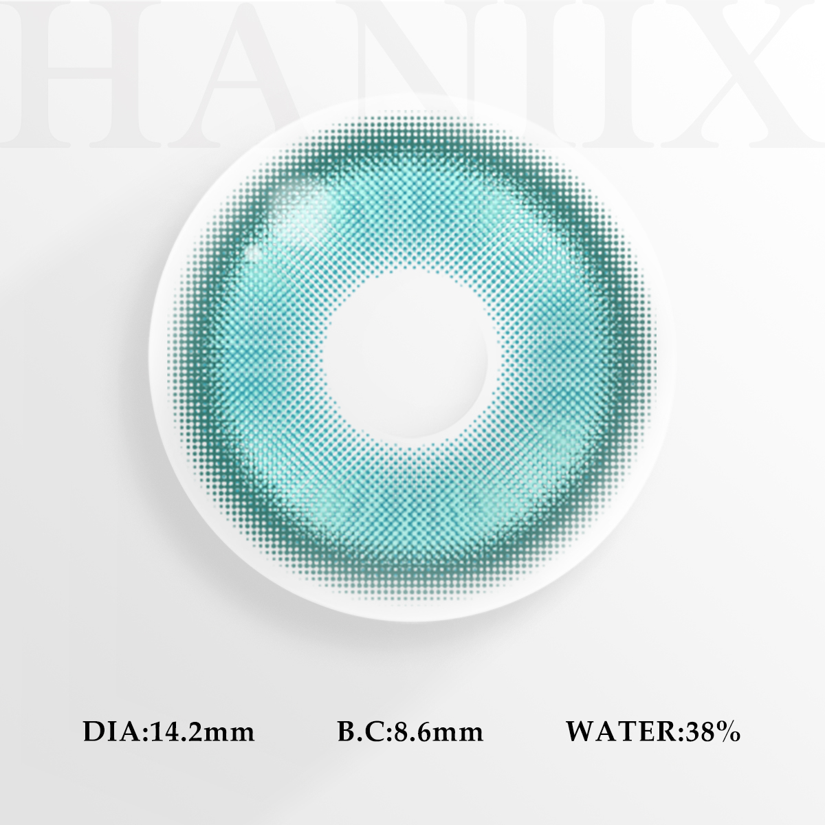 Lolly Crystal Green - Yearly, 2 lenses