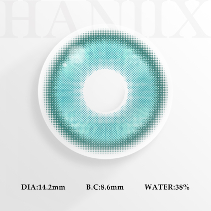 Lolly Crystal Green - Yearly, 2 lenses