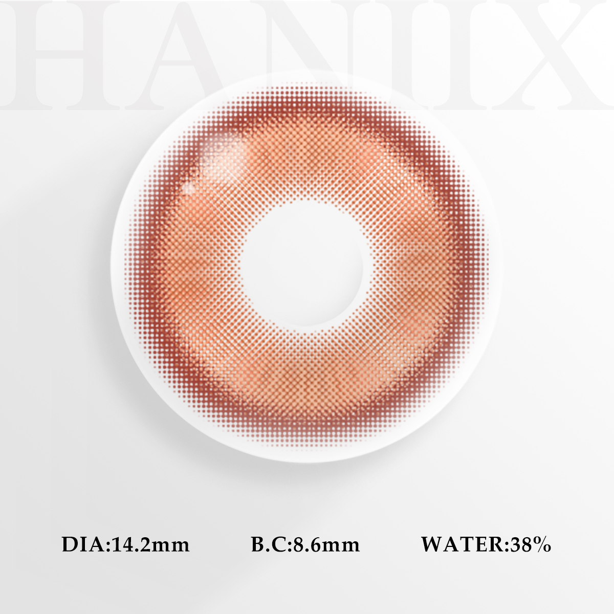 Lolly Orange Brown - Yearly, 2 lenses