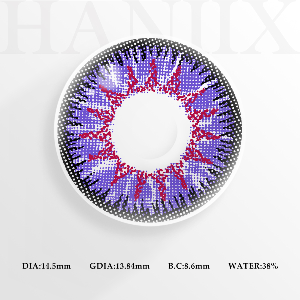 Viola Violet - Yearly, 2 lenses