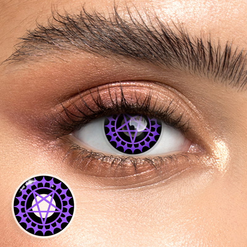 Ciel's Contract Purple - 1 Year, 2 lenses