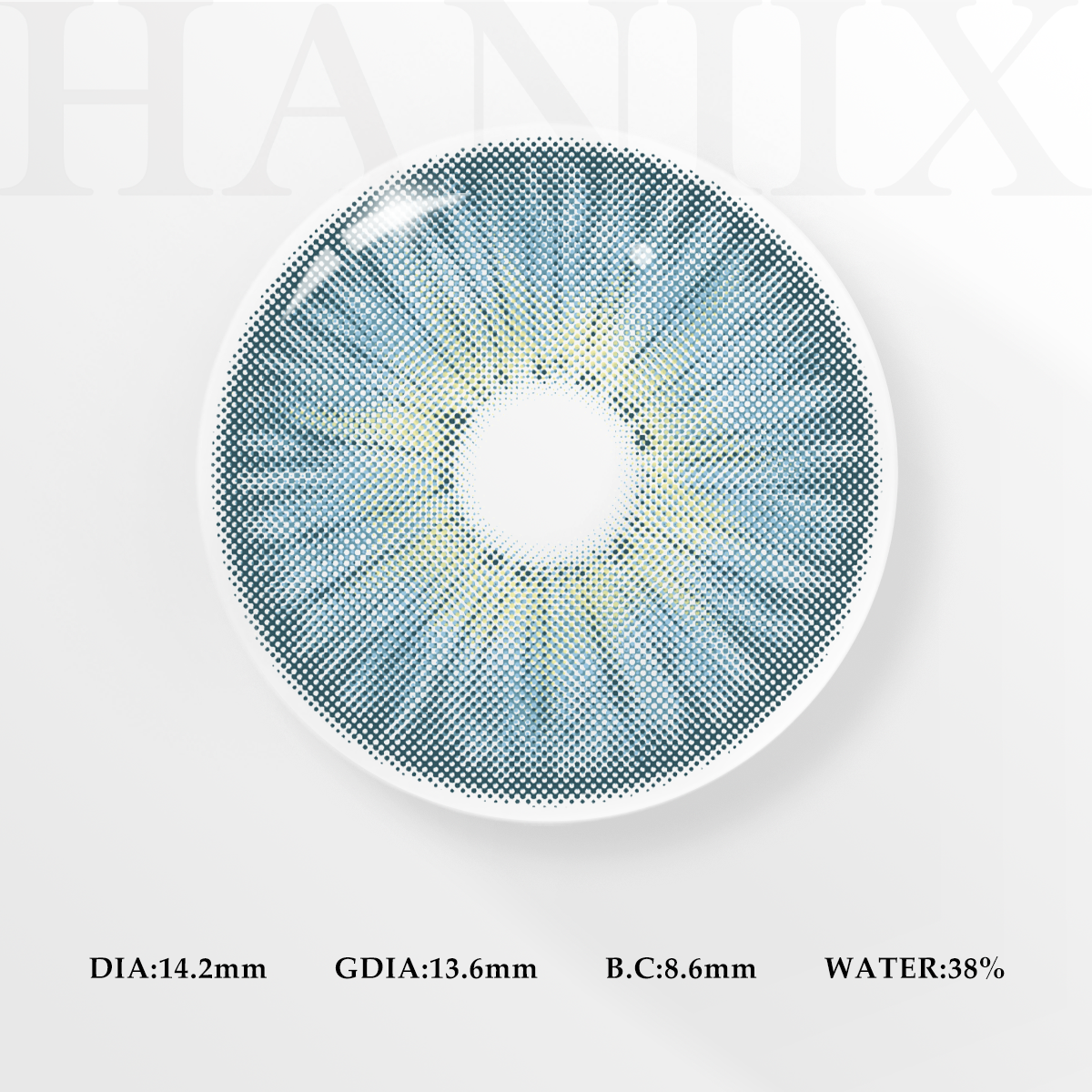 Glacier Blue - Yearly, 2 lenses