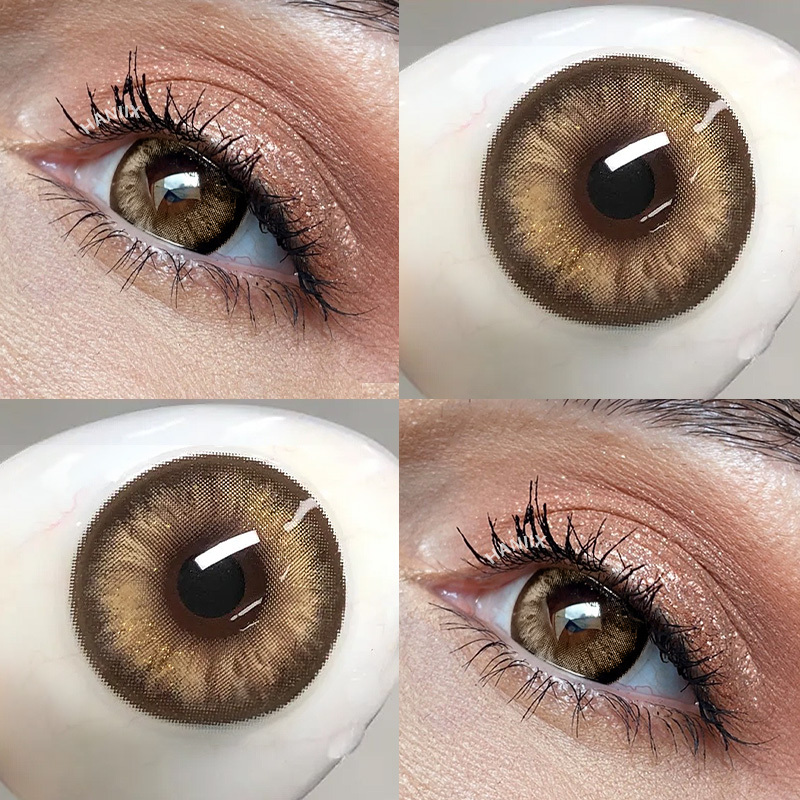 Dazzle Brown - Yearly, 2 lenses