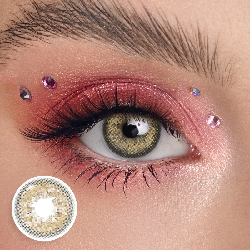 Evoke Brown - Yearly, 2 lenses