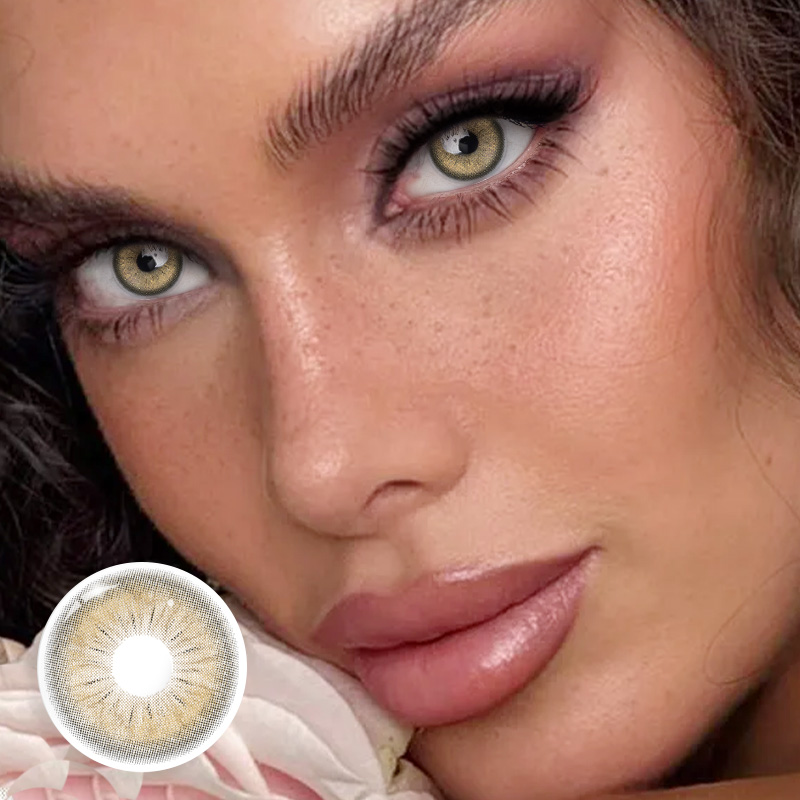 Evoke Brown - Yearly, 2 lenses