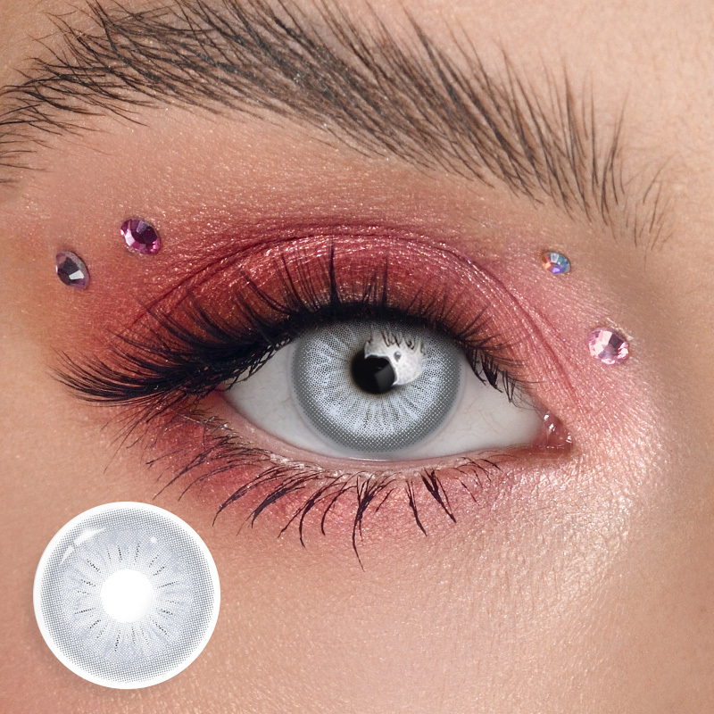 Evoke Grey - Yearly, 2 lenses