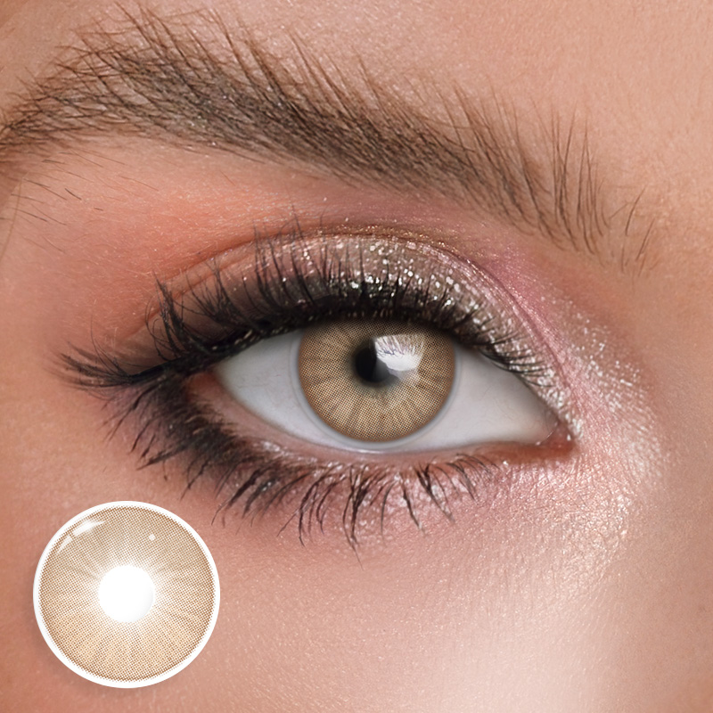 Faded Brown - Yearly, 2 lenses