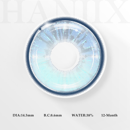 Gina Blue - 1 Year, 2 lenses