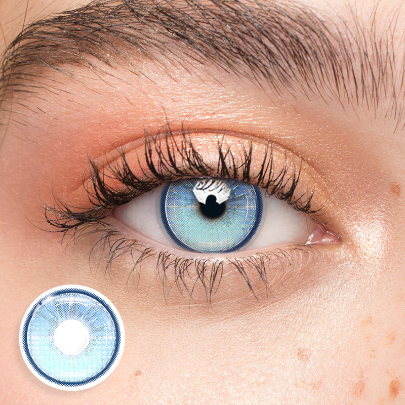 Gina Blue - 1 Year, 2 lenses