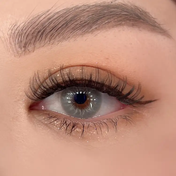 Glitter Grey - Yearly, 2 lenses