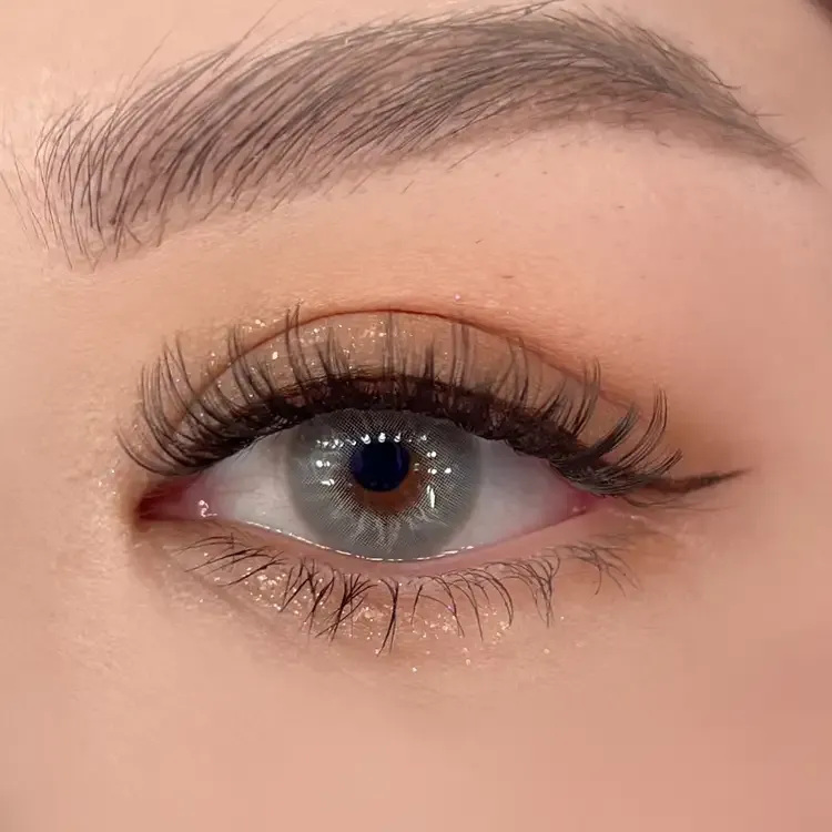 Glitter Grey - Yearly, 2 lenses