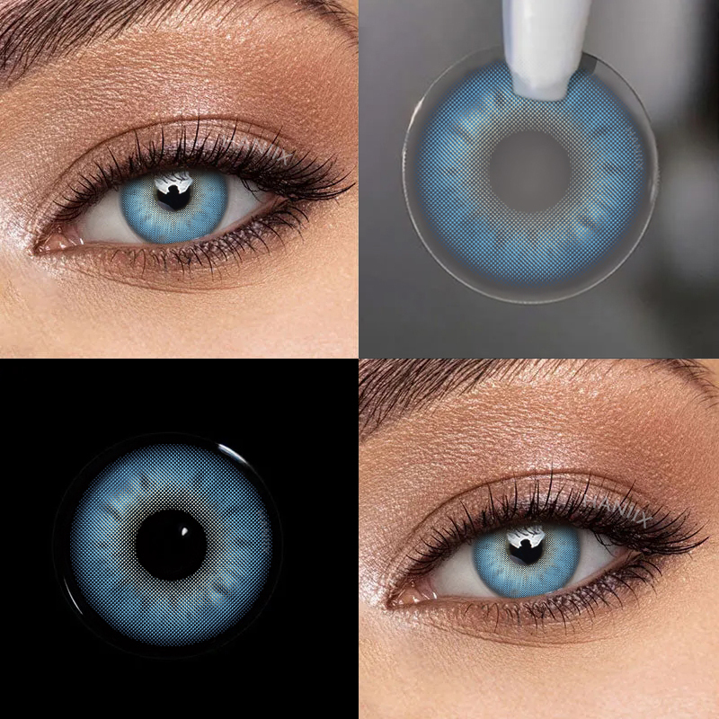 Gossip Blue - 1 Year, 2 lenses