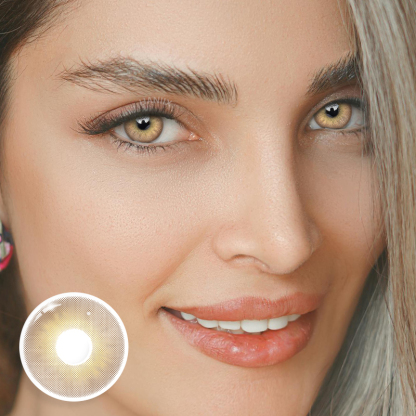 Gossip Brown - 1 Year, 2 lenses