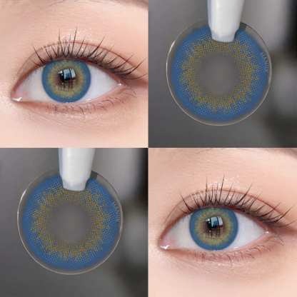 Hana Blue - 1 Month, 2 lenses