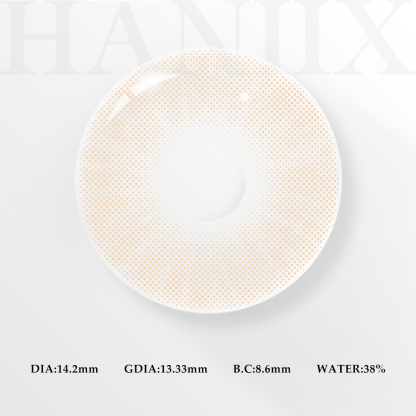 Hidrocor Ochre - Yearly, 2 lenses