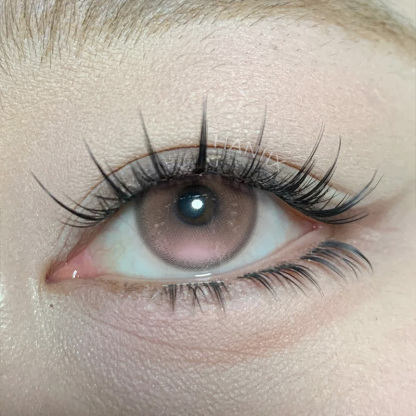 Hourglass Brown - 1 Year, 2 lenses