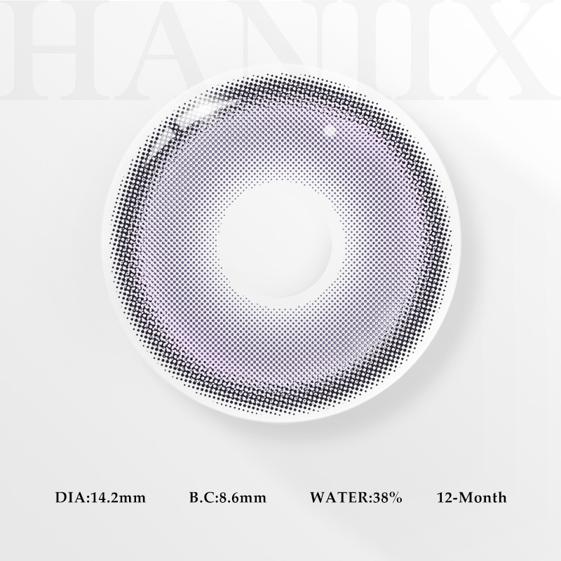 Hourglass Violet - 1 Year, 2 lenses